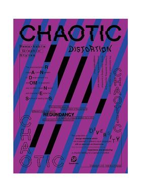 【现货】【善本出版】设计五感：乱 Remarkable Graphic Styles-CHAOTIC 平面设计 视觉设计 英文原版图书籍正版 版式视觉艺术美学