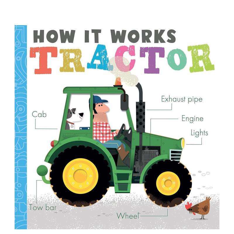 【万物运转】拖拉机 剖面洞洞书