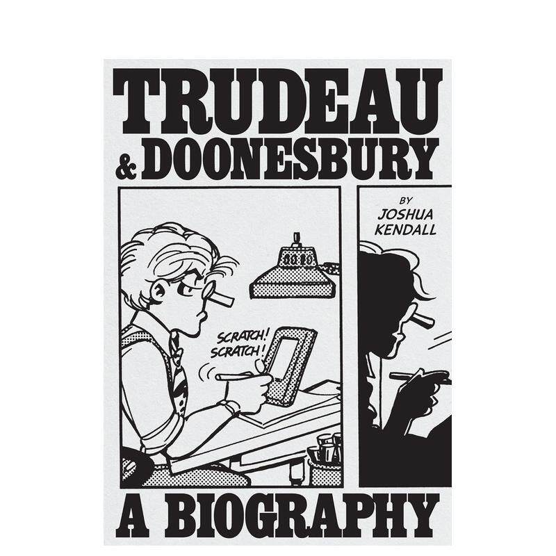 【预售】特鲁多与杜恩斯比利：将新闻变为艺术的漫画家 Trudeau & Doonesbury: A Biography: The Cartoonist 英文漫画进口原版外