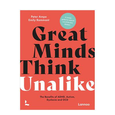 【预售】不谋而合的思维方式 Great Minds Think Unalike 英文进口原版社会科学图书Peter Ampe Emily Rammant外文正版