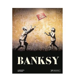 【预售】 Banksy,班克斯 英文原版图书籍进口正版 Alessandra Mattanza 外国美术-当代艺术画册 Prestel