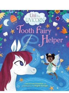 【现货】牙仙帮手Tooth Fairy Helper英文进口原版图书儿童绘本ROSENTHAL  AMY KROUSE3-6岁