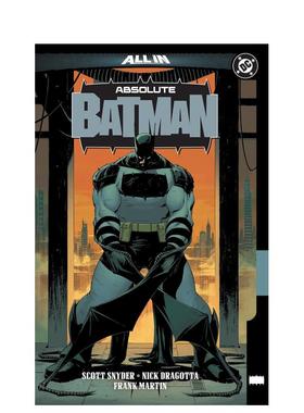 【预售】蝙蝠侠 卷1：动物园（精装） Absolute Batman Vol. 1: The Zoo 英文进口原版漫画外文图书 DC漫画 Scott Snyder  Nick D