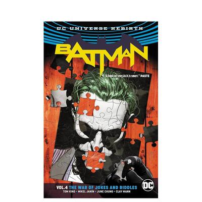 【现货】DC漫画 蝙蝠侠 卷4：笑话与谜语的战争 Batman Vol. 4: The War of Jokes and Riddles 英文进口原版漫画图书籍Tom King