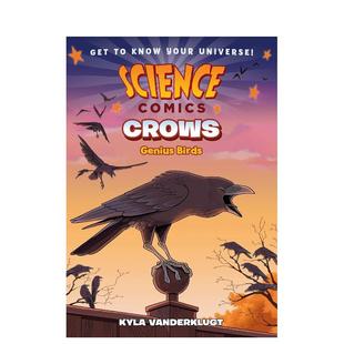 Science Comics 原版 预售 英文儿童漫画 Birds 乌鸦：天才鸟 Genius Crows