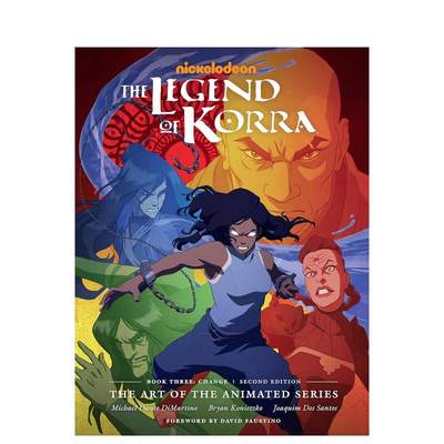 【预售】科拉的传说：动画系列的艺术--第3册 The Legend of Korra: The Art of the Animated Series英文原版漫画书