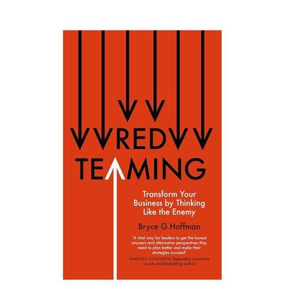 【预售】红队：像敌人一样思考 转变您的业务 Red Teaming: Transform Your Business by Thinking 英文进口原版商业行销图书Bryc