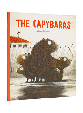 【现货】水豚一家 柯克斯书评/纽约公共图书馆年度绘本 The Capybaras 原版英文儿童绘本