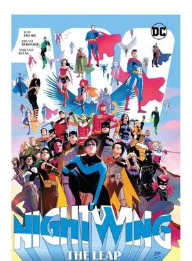 【现货】夜翼 卷4：飞跃 Nightwing Vol. 4: The Leap 英文进口原版漫画图书Tom Taylor  Bruno Redondo  Eduardo Pansica