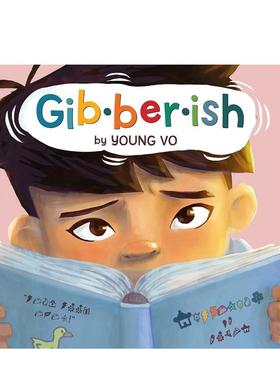 【预售】【国际扫盲协会图书奖】胡言乱语 Gibberish 英文进口原版儿童绘本图书Levine Querido