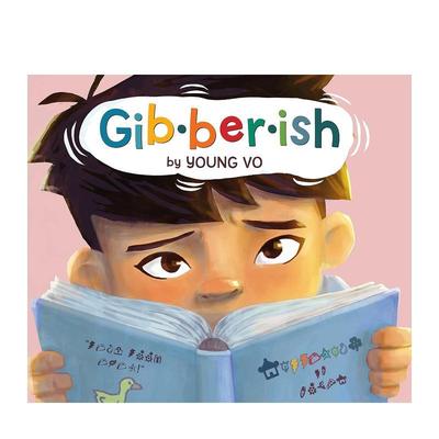 【预售】【国际扫盲协会图书奖】胡言乱语 Gibberish 英文进口原版儿童绘本图书Levine Querido