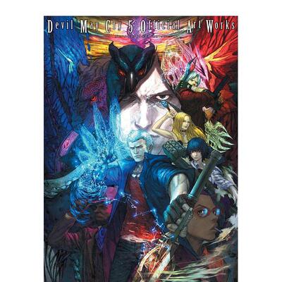 【预售】鬼泣5 官方美术集 Devil May Cry 5 日文原版图书籍进口正版 DMC5 官方画集  日版 日本原装 漫画 公式书 设定集