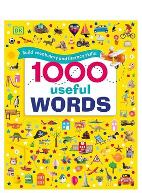 【预售】DK常用英语1000词 1000 Useful Words: Build Vocabulary and Literacy Skills 英文进口原版语言学习图书DK