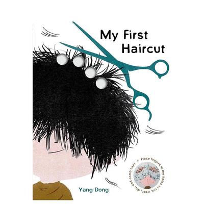 【现货】第一次理发 趣味洞洞书 理发体验/情绪安抚My First Haircut英文进口原版儿童趣味图书3-6岁Yang Dong