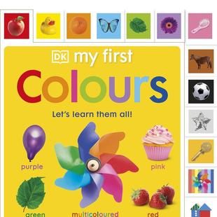 Them 儿童绘本图书DK百科 Let Colours 第一次认颜色 First All英文进口原版 Learn 预售