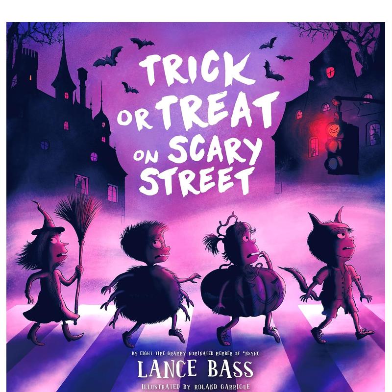 给糖就捣蛋 trick or treat on scary street 英文进口原版儿童绘本