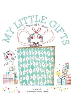 【预售】我的小礼物：分享之书【Growing Hearts】My Little Gifts: A Book of Sharing英文进口原版儿童绘本图书3-6岁 自我认知/