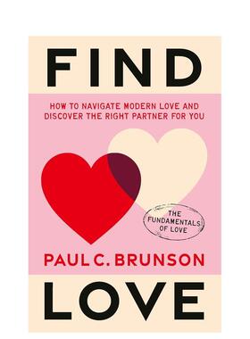 【预售】发现爱 Find Love 英文进口原版心灵励志图书Paul Brunson外文正版