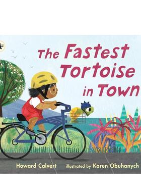 【现货】镇上跑得最快的乌龟（平装版）The Fastest Tortoise in Town英文进口原版儿童绘本图书3-6岁 自我认知/情绪管理Howard C