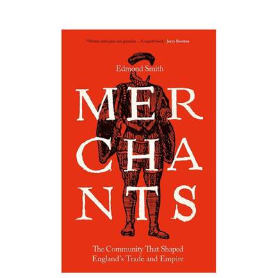 【预售】商人 Merchants 原版英文社会科学