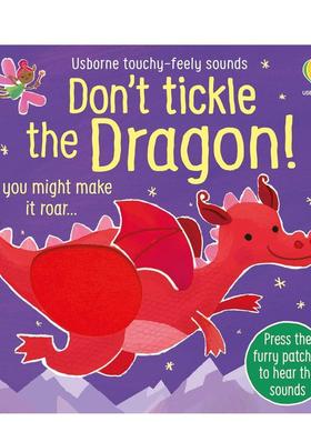 【预售】【触摸发声书】别给龙挠痒痒！【Touchy-Feely Sound】Don't Tickle the Dragon英文进口原版儿童趣味图书Sam Taplin and