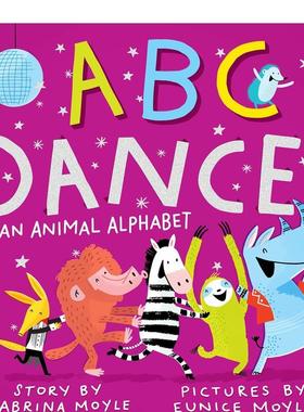 【现货】ABC来跳舞!动物字母表【Hello!Lucky】ABC Dance!: An Animal Alphabet英文进口原版儿童图书3-6岁自然拼读Sabrina Moyle