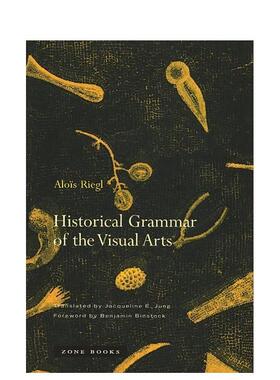 【预售】视觉艺术的历史语法 Historical Grammar of the Visual Arts 英文进口原版艺术画册画集外文图书Alois Riegl  Jacquelin