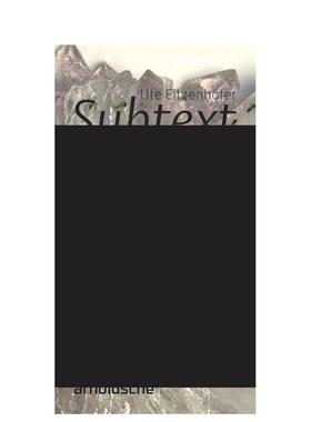 【预售】乌特?艾岑赫费尔：潜台词 Ute Eitzenh?fer: Subtext 英文进口原版珠宝首饰图书Arnoldsche Art Publishers外文