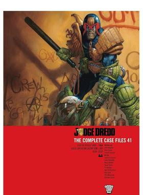 【预售】爵德判官：完整案件档案 41 Judge Dredd: The Complete Case Files 41 英文进口原版漫画正版图书籍Carlos EzquerraCarl