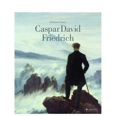 【现货】卡斯帕·大卫·弗里德里希Caspar David Friedrich英文进口原版艺术画册画集外文图书Johannes Grave Prestel