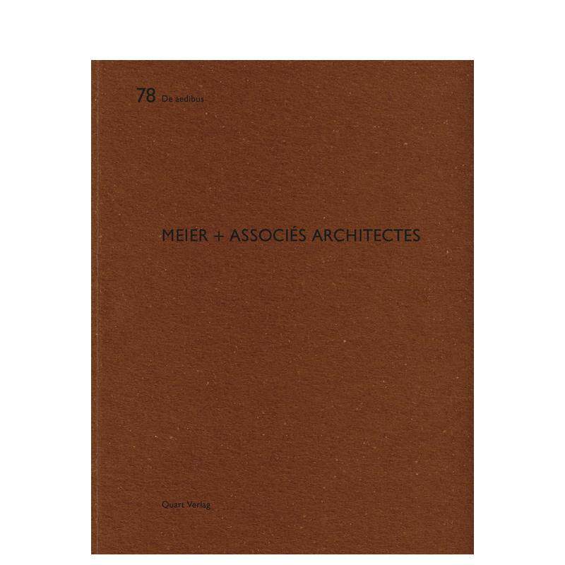 【预售】迈耶建筑事务所（英文/德文版本） meier + associés architectes 英文进口原版建筑设计图书Heinz Wirz