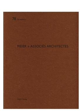 【预售】迈耶建筑事务所（英文/德文版本） meier + associés architectes 英文进口原版建筑设计图书Heinz Wirz