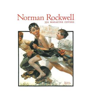 杂志封面合集 Finch Norman Christopher 图书籍 英文进口艺术画册画集正版 Covers诺曼·罗克韦尔 Magazine Rockwell’s 预售