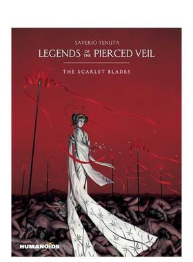 【预售】红云传说 第1部 Legends of the Pierced Veil: The Scarlet Blades  英文漫画 外文进口原版图书籍Humanoids