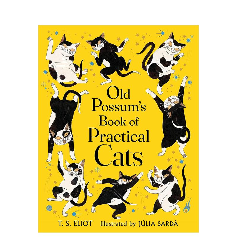 【现货】【西班牙插画师Júlia Sardà】老负鼠的猫经 Old Possum's Book of Practical Cats 英文青少年读物 书籍/杂志/报纸 儿童读物原版书 原图主图