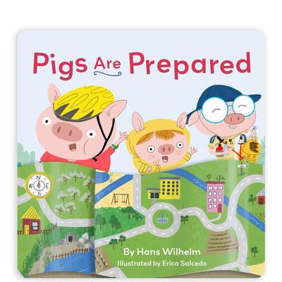 【现货】小猪准备好了Pigs are Prepared英文进口原版儿童趣味图书3-6岁Hans Wilhelm  Erica Salcedo