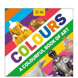 【现货】【大都会艺术博物馆】颜色 DK概念启蒙【The Met】Colours英文进口原版儿童图书3-6岁启蒙DK