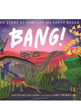 【现货】宇宙大爆炸：地球生命起源BANG! 英文进口原版儿童绘本图书Katherine Halligan and Amy Grimes百科
