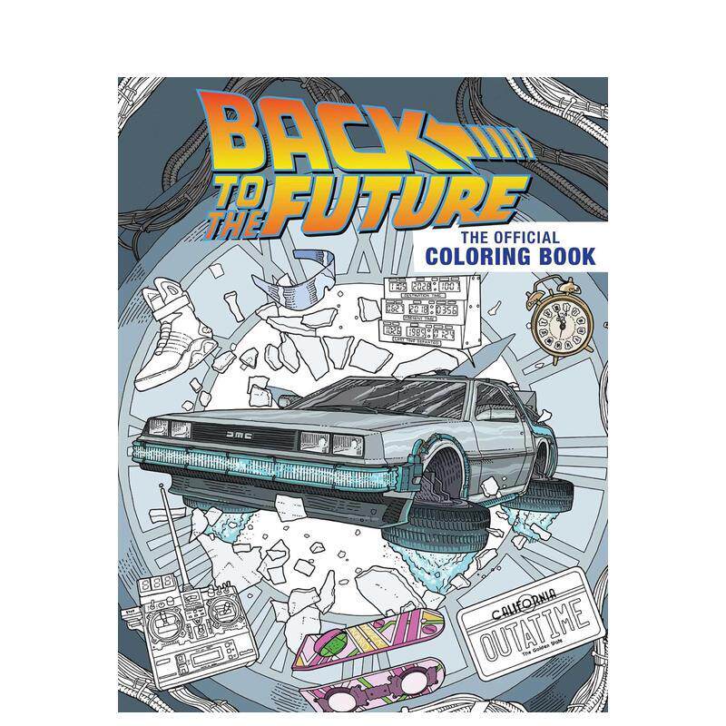 回到未来：官方涂色书 Back