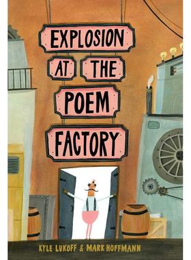 【现货】Explosion at the Poem Factory 插畫師Mark Hoffmann