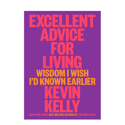 【现货】Excellent Advice for Living，极好的生活建议  英文进口原版心灵/励志图书籍