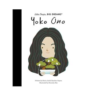 小野洋子Yoko Vegar Sanchez Dreams 现货 小人物大梦想 英文进口原版 Little Ono Isabel People 儿童绘本图书Maria Big