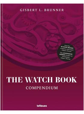 【现货】手表之书：大全 - 修订版 The Watch Book: Compendium - Revised Edition英文进口原版珠宝首饰图书teNeues