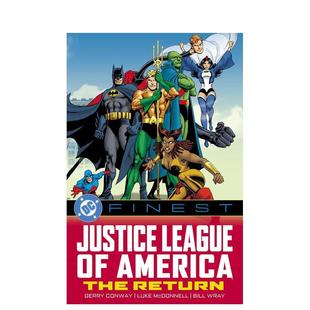 漫画外文图书 美国正义联盟：回归 Justice Finest 英文进口原版 DC漫画 Return The America Con Gerry League 预售