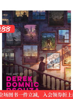 【预售】德里克·多米尼克·德索萨的艺术The Art of Derek Domnic Dsouza 【Art of】英文进口原版艺术插画原画设定集外文图书De