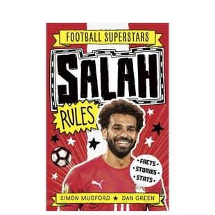 Football Superstars Salah 原版 足球明星特辑：萨拉赫 Rules 英文漫画 现货