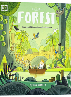 【现货】 Forest，森林 儿童启蒙益智故事绘本 英文原版图书籍进口正版 DK Children Brendan Kearney