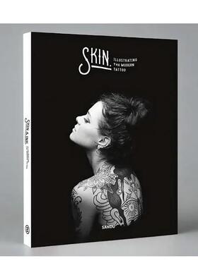 【预售】Skin.& Ink. - Illustrating the Modern Tattoo，《人体&油墨 -- 现代纹身设计》英文进口原版平面设计图书sandu