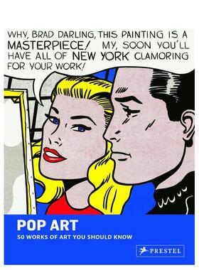 【预售】Pop Art:50 Works of Art You Should Know 波普艺术：你应该知道的50件艺术品 英文 原版图书正版 艺术入门 Gary Van Wyk