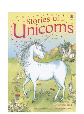 【预售】【Usborne分级阅读1】独角兽的故事Stories of Unicorns英文进口原版儿童图书3-6岁分阶读物Usborne